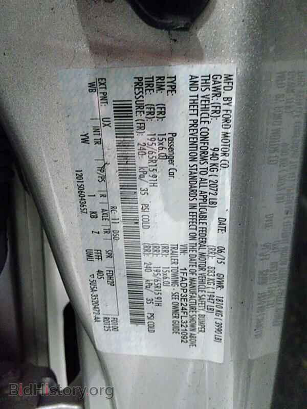 2015 Ford Focus - VIN: 1FADP3E24FL321092 - Photo 6