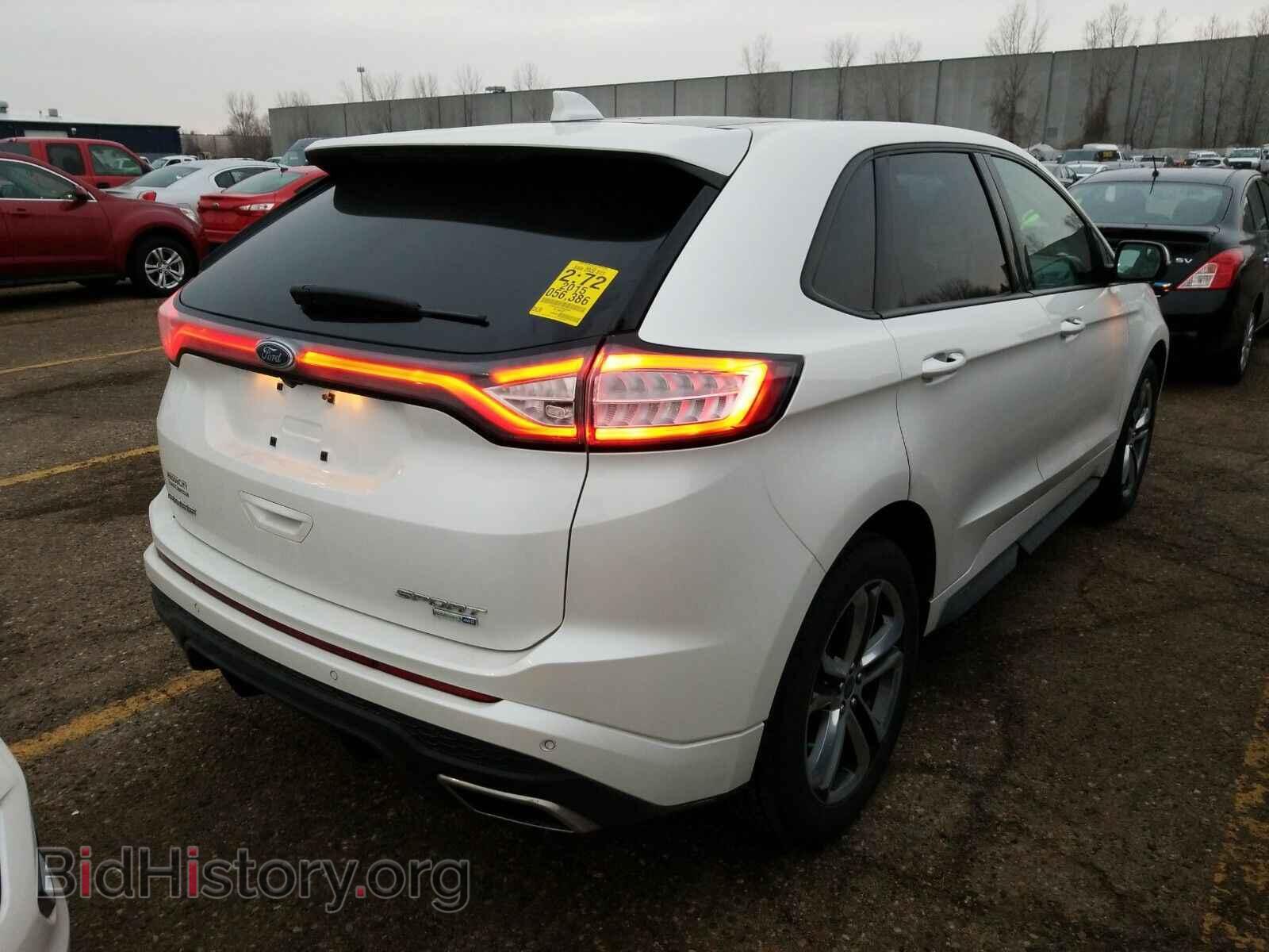 2015 Ford Edge - VIN: 2FMTK4AP7FBC04856 - Фото 2