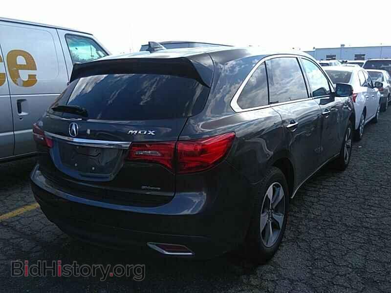 2016 Acura MDX - VIN: 5FRYD4H29GB033285 - Фото 2