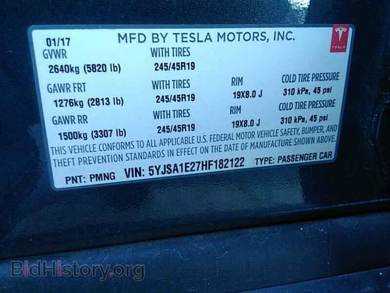 2017 Tesla Model S - VIN: 5YJSA1E27HF182122 - Photo 6