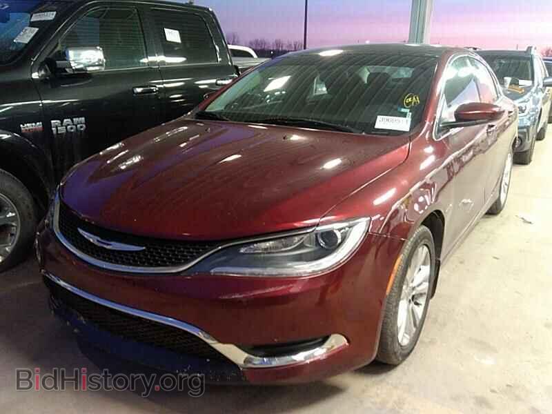 Фотография 1C3CCCAB8GN107143 - Chrysler 200 2016