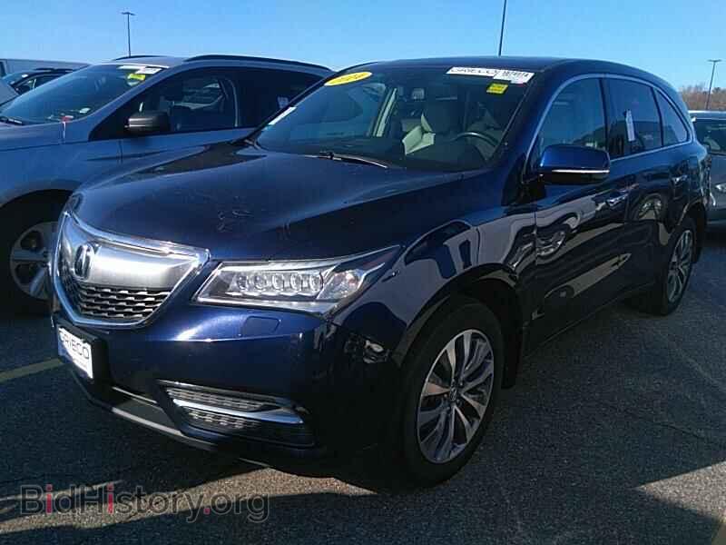 Фотография 5FRYD4H41EB502187 - Acura MDX 2014
