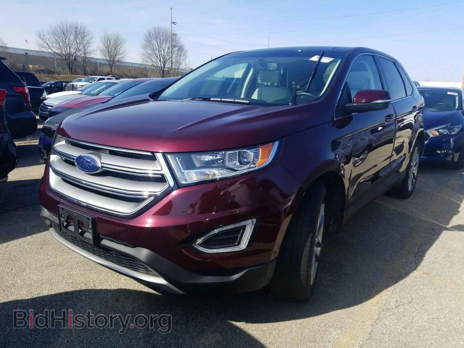 Фотография 2FMPK4K87HBB51345 - Ford Edge 2017