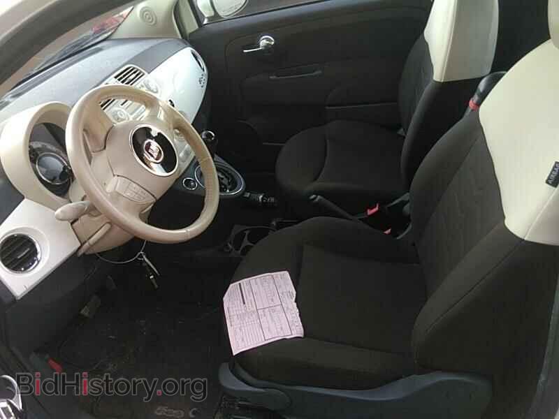 2012 FIAT 500 - VIN: 3C3CFFAR2CT106182 - Фото 3