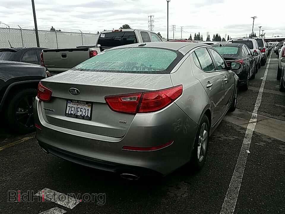 2014 Kia Optima - VIN: KNAGM4A75E5493204 - Фото 2