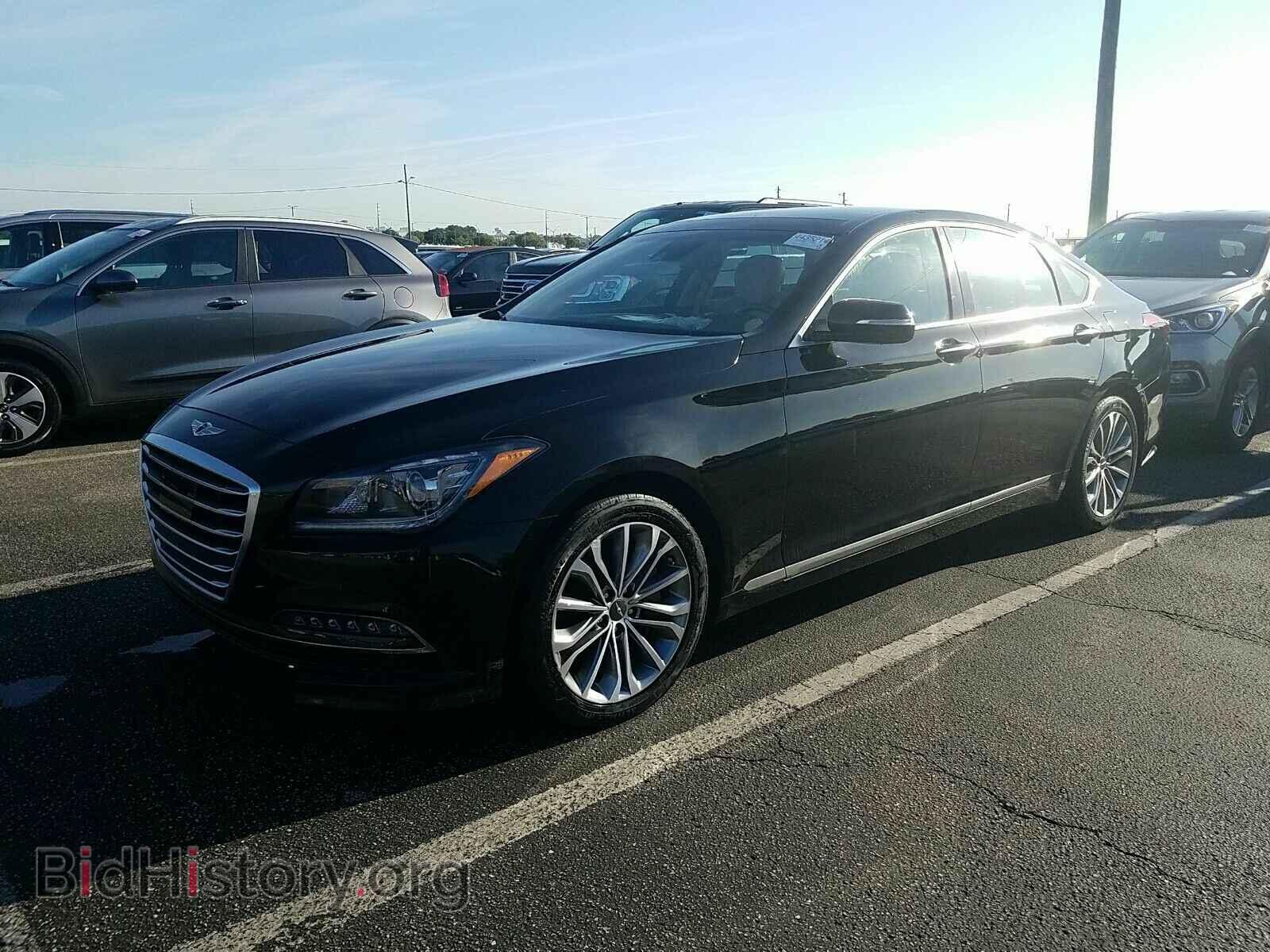 Фотография KMHGN4JE7HU180627 - Genesis G80 2017
