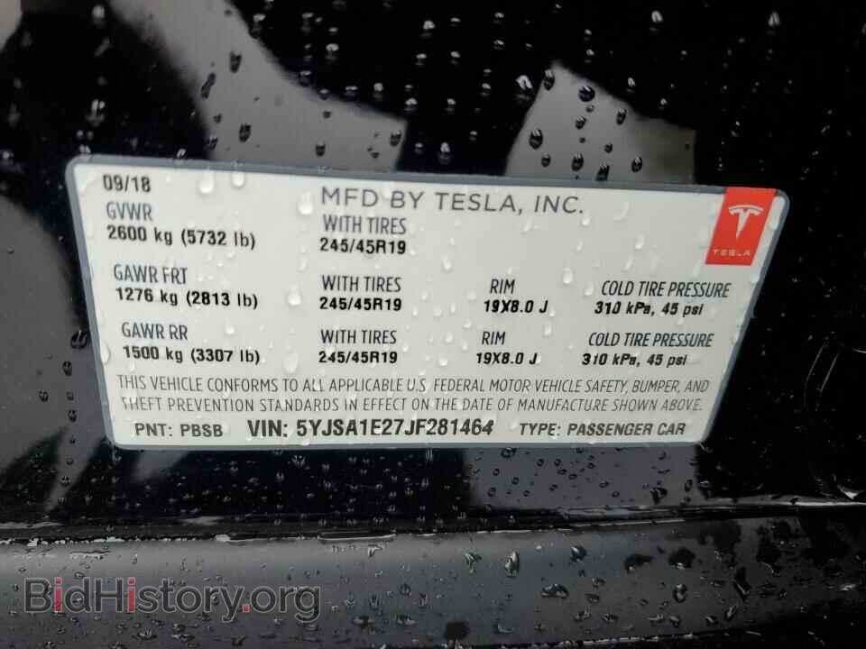 2018 Tesla Model S - VIN: 5YJSA1E27JF281464 - Photo 6