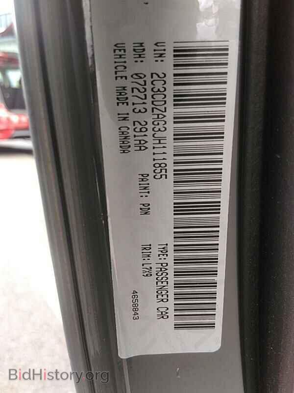 2018 Dodge Challenger - VIN: 2C3CDZAG3JH111855 - Фото 6