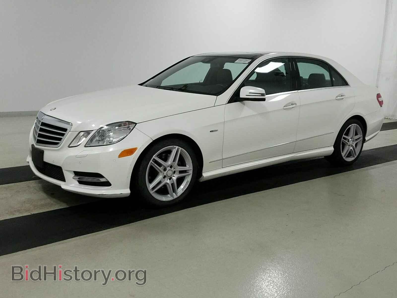 Photo WDDHF8JB4CA602811 - Mercedes-Benz E-Class 2012