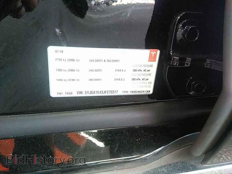 2018 Tesla Model S - VIN: 5YJSA1E43JF270317 - Photo 6