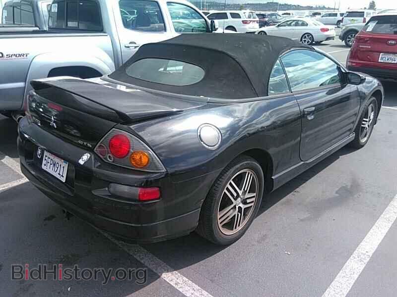 2003 Mitsubishi Eclipse - VIN: 4A3AE75H43E135869 - Фото 2