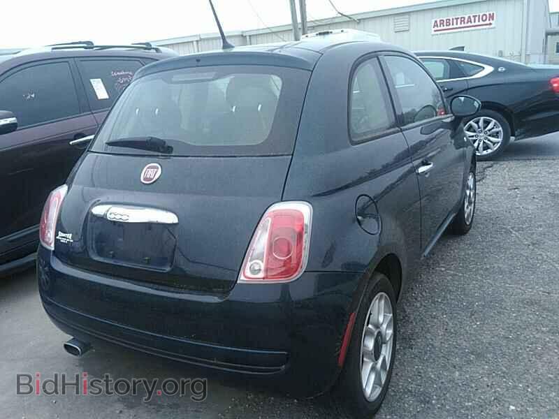 2015 FIAT 500 - VIN: 3C3CFFAR4FT549910 - Фото 2