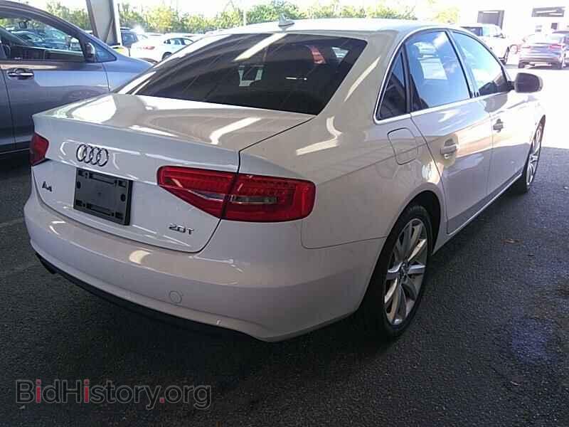 2013 Audi A4 - VIN: WAUAFAFL3DN047782 - Фото 2