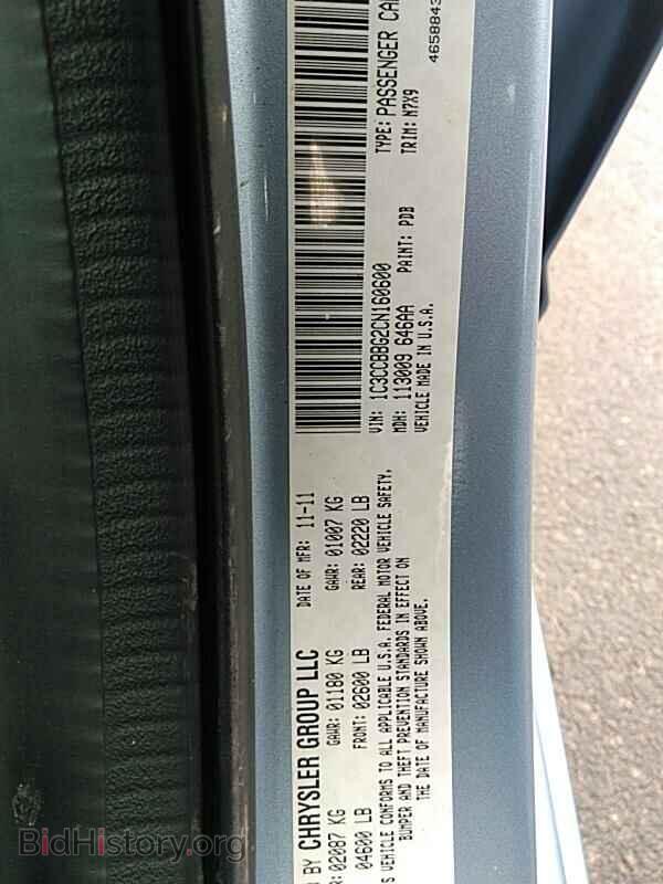 2012 Chrysler 200 - VIN: 1C3CCBBG2CN160600 - Фото 6
