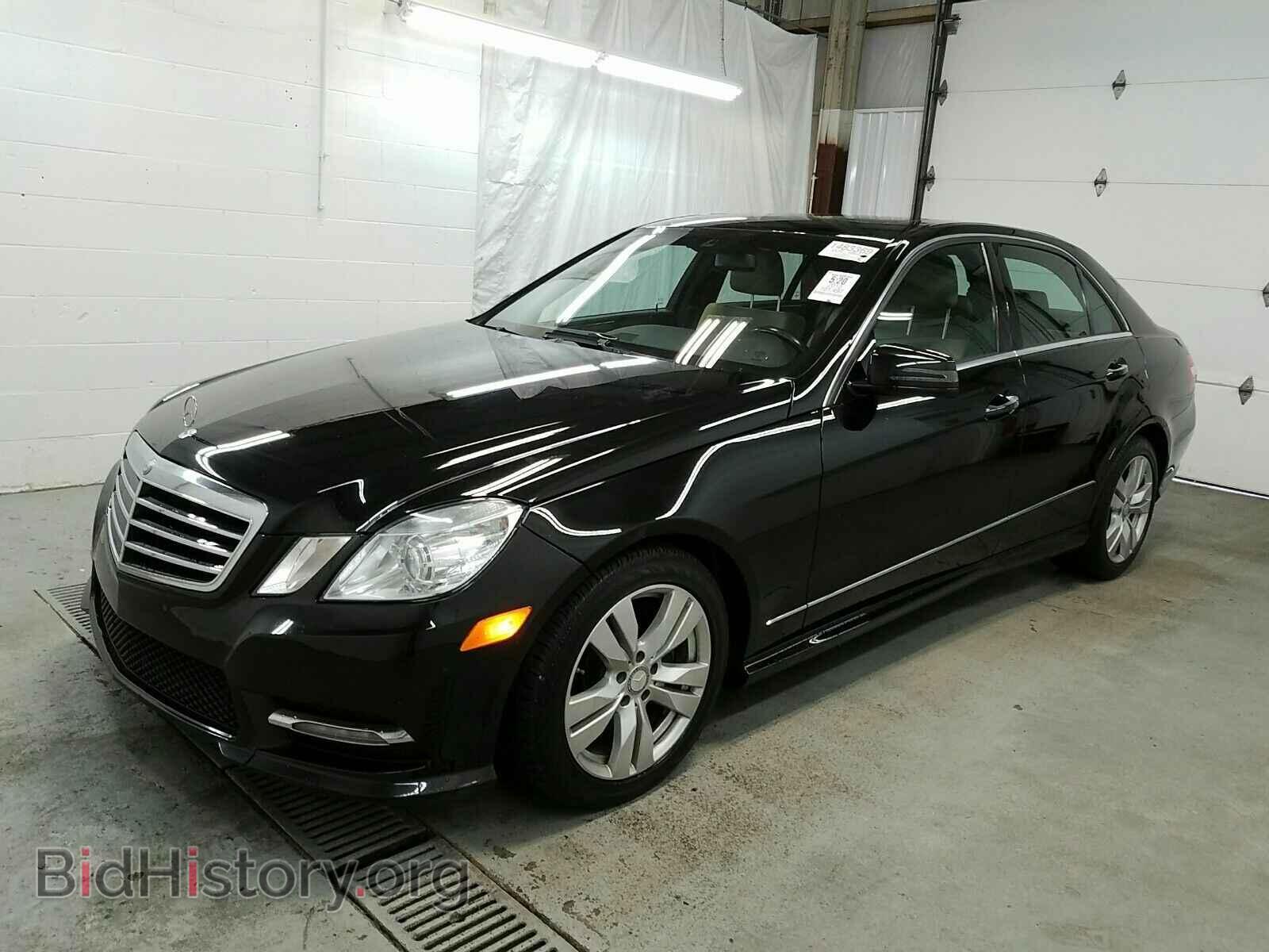 Photo WDDHF2EB1DA746776 - Mercedes-Benz E-Class 2013