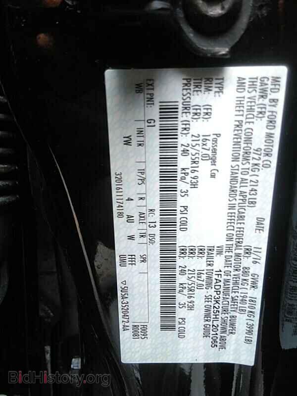 2017 Ford Focus - VIN: 1FADP3K25HL201065 - Photo 6
