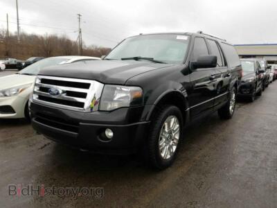 2013 Ford EXPEDITION EL 4WD 4DR Limited, black — VIN 1FMJK2A57DEF00469