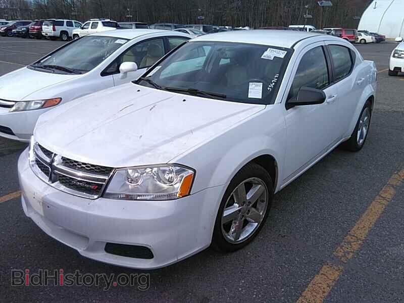 Photo 1C3CDZAB7DN771185 - Dodge Avenger 2013