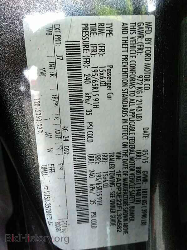 2015 Ford Focus - VIN: 1FADP3E22FL304582 - Photo 6