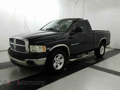 2005 Dodge RAM 1500 2DR REG Cab 120.5&Quot; WB ST, черный — VIN 1D7HA16D15J503544