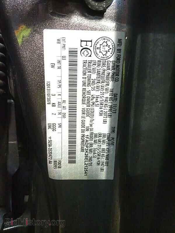 2014 Ford Focus - VIN: 1FADP3K26EL212541 - Фото 6
