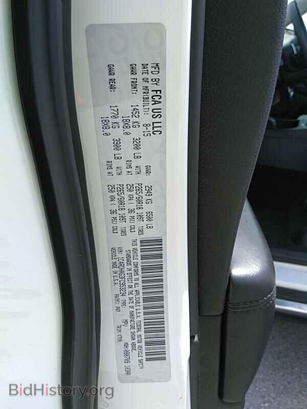 2015 Dodge Durango - VIN: 1C4RDHAG3FC953234 - Фото 6