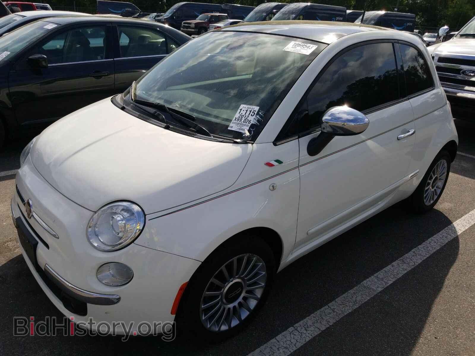 Фотография 3C3CFFCR0CT110549 - FIAT 500 2012
