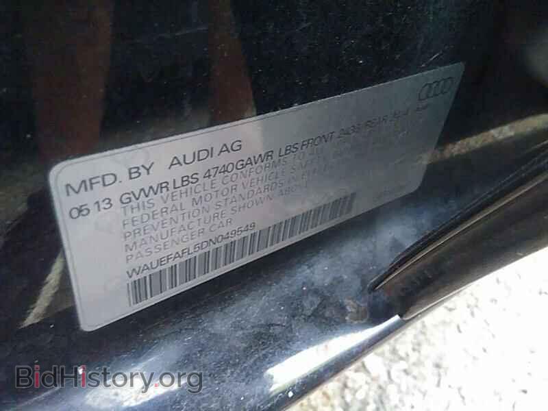 2013 Audi A4 - VIN: WAUEFAFL5DN049549 - Фото 6