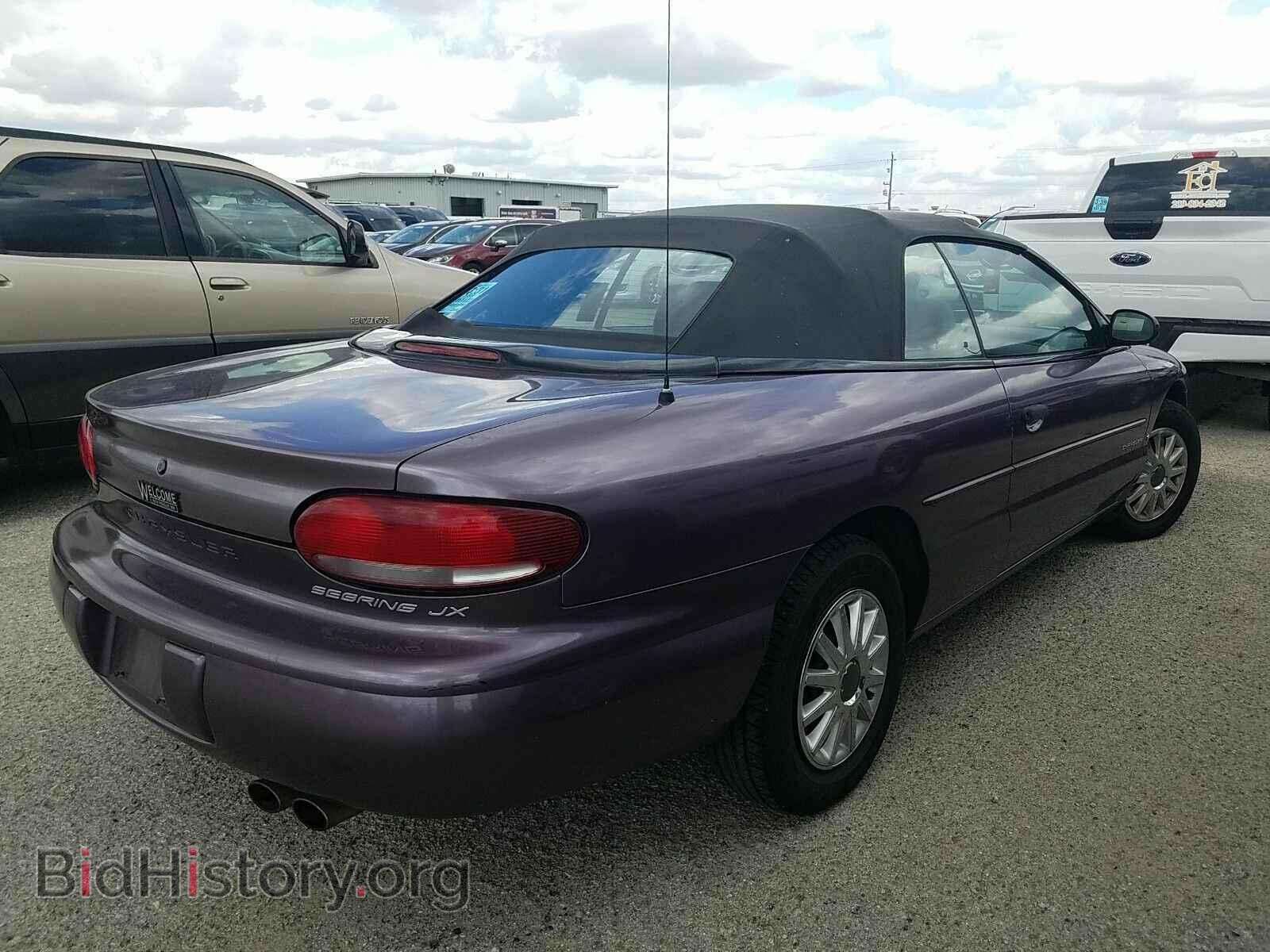 1996 Chrysler Sebring - VIN: 3C3EL45H9TT248911 - Фото 2