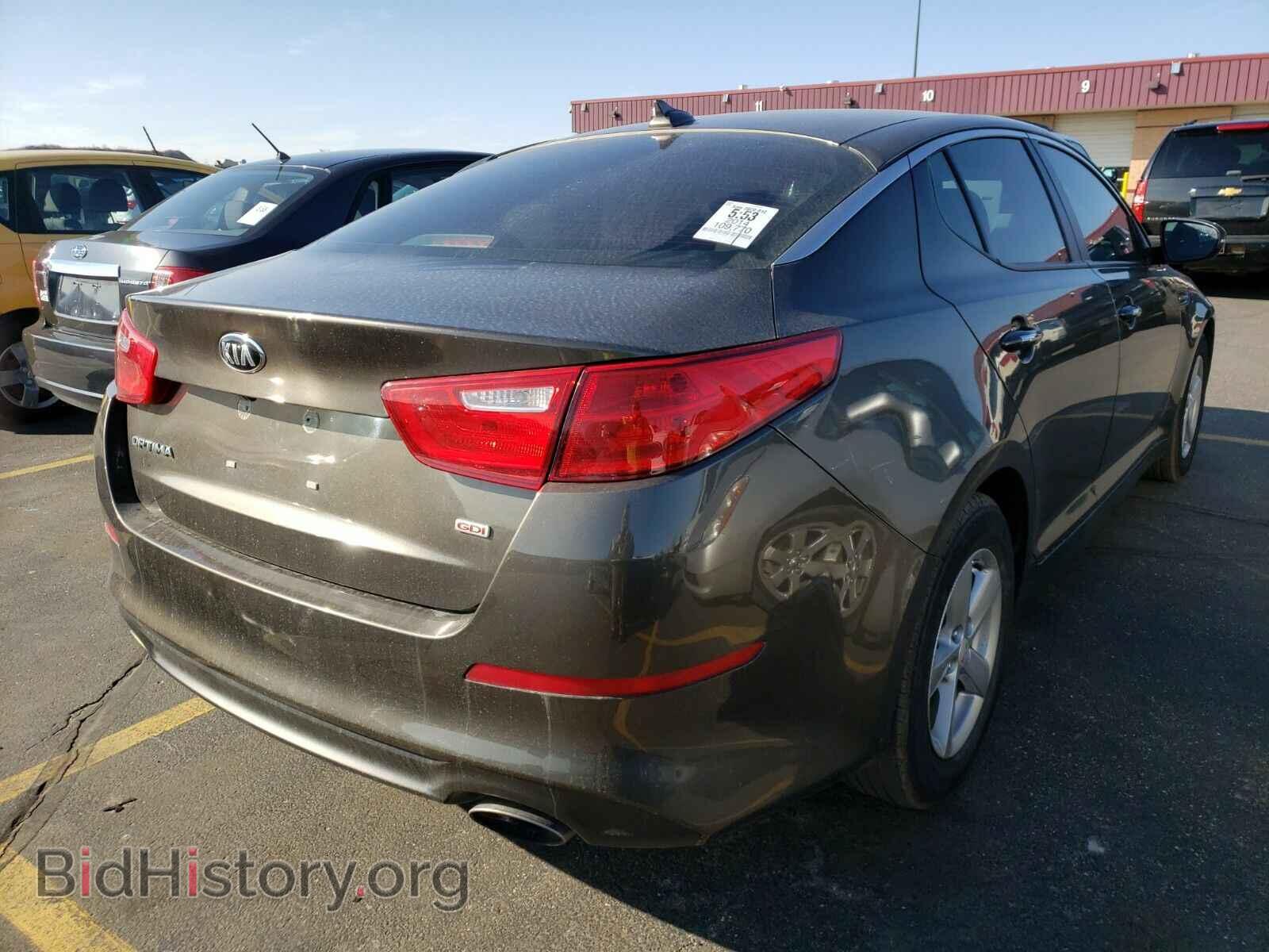 2014 Kia Optima - VIN: 5XXGM4A76EG306535 - Фото 2