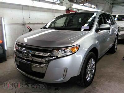 2013 Ford EDGE 4DR Limited AWD, серебристый — VIN 2FMDK4KC8DBA93571