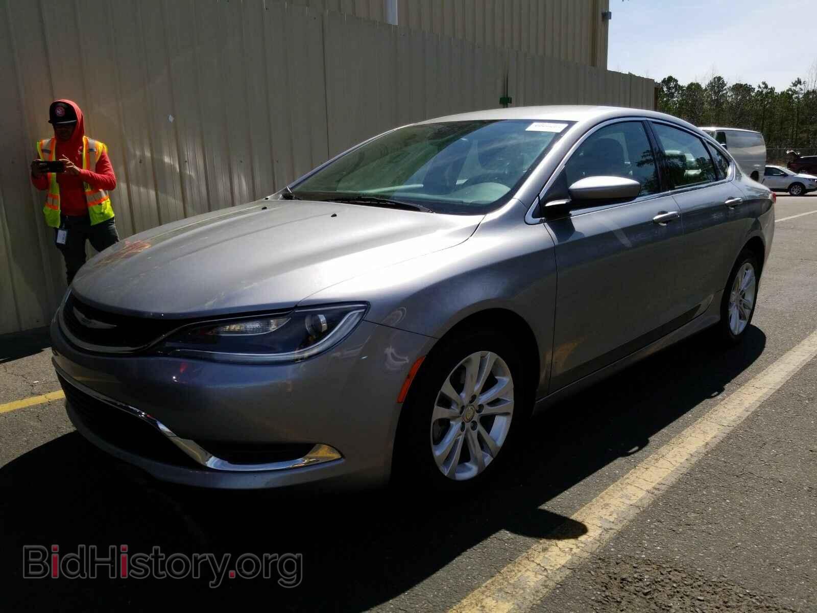 Фотография 1C3CCCAB5GN182477 - Chrysler 200 2016