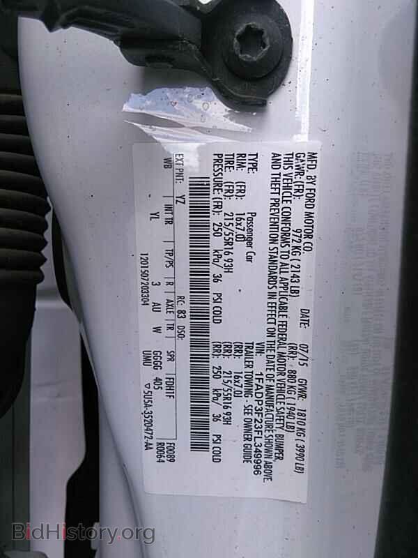 2015 Ford Focus - VIN: 1FADP3F23FL349996 - Фото 6