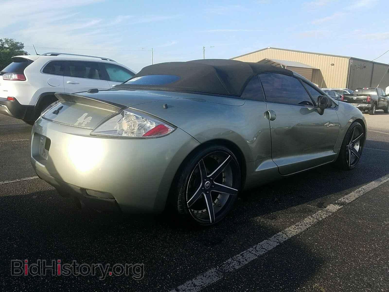 2008 Mitsubishi Eclipse - VIN: 4A3AL25F98E006296 - Фото 2