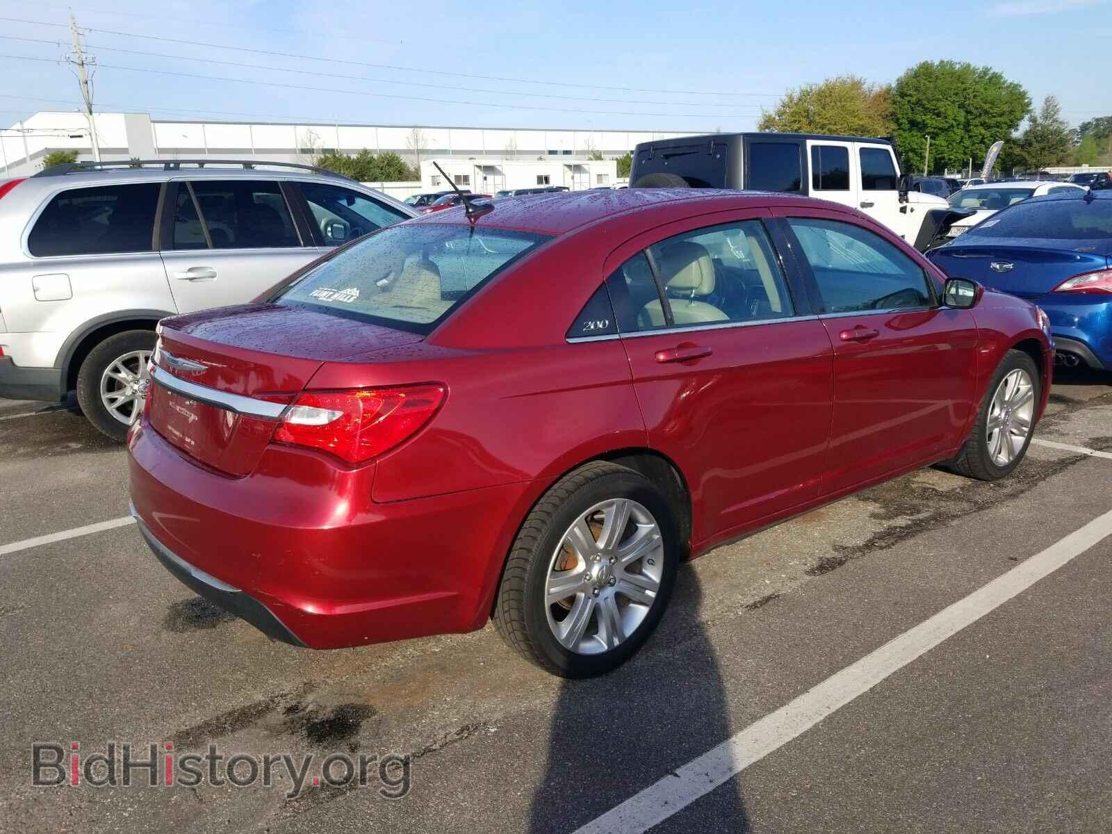 2012 Chrysler 200 - VIN: 1C3CCBBB0CN241602 - Фото 2