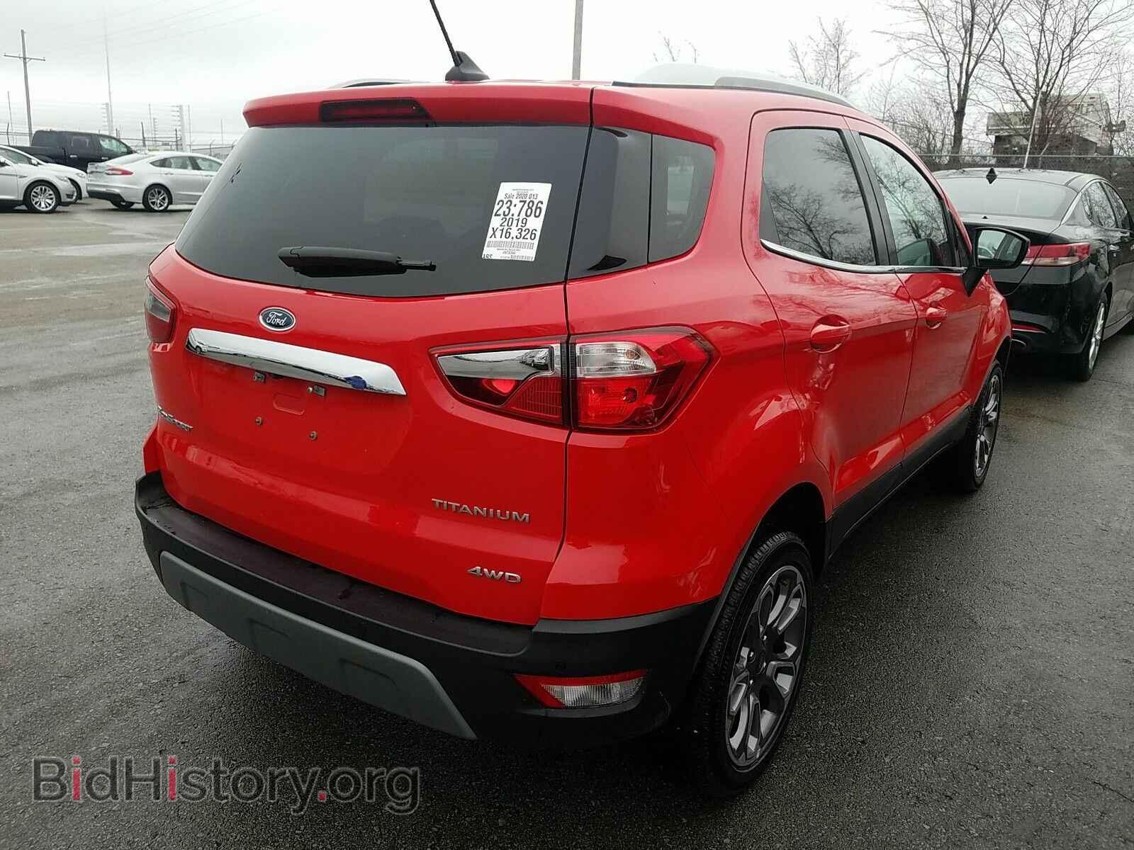 2019 Ford EcoSport - VIN: MAJ6S3KL2KC281447 - Фото 2