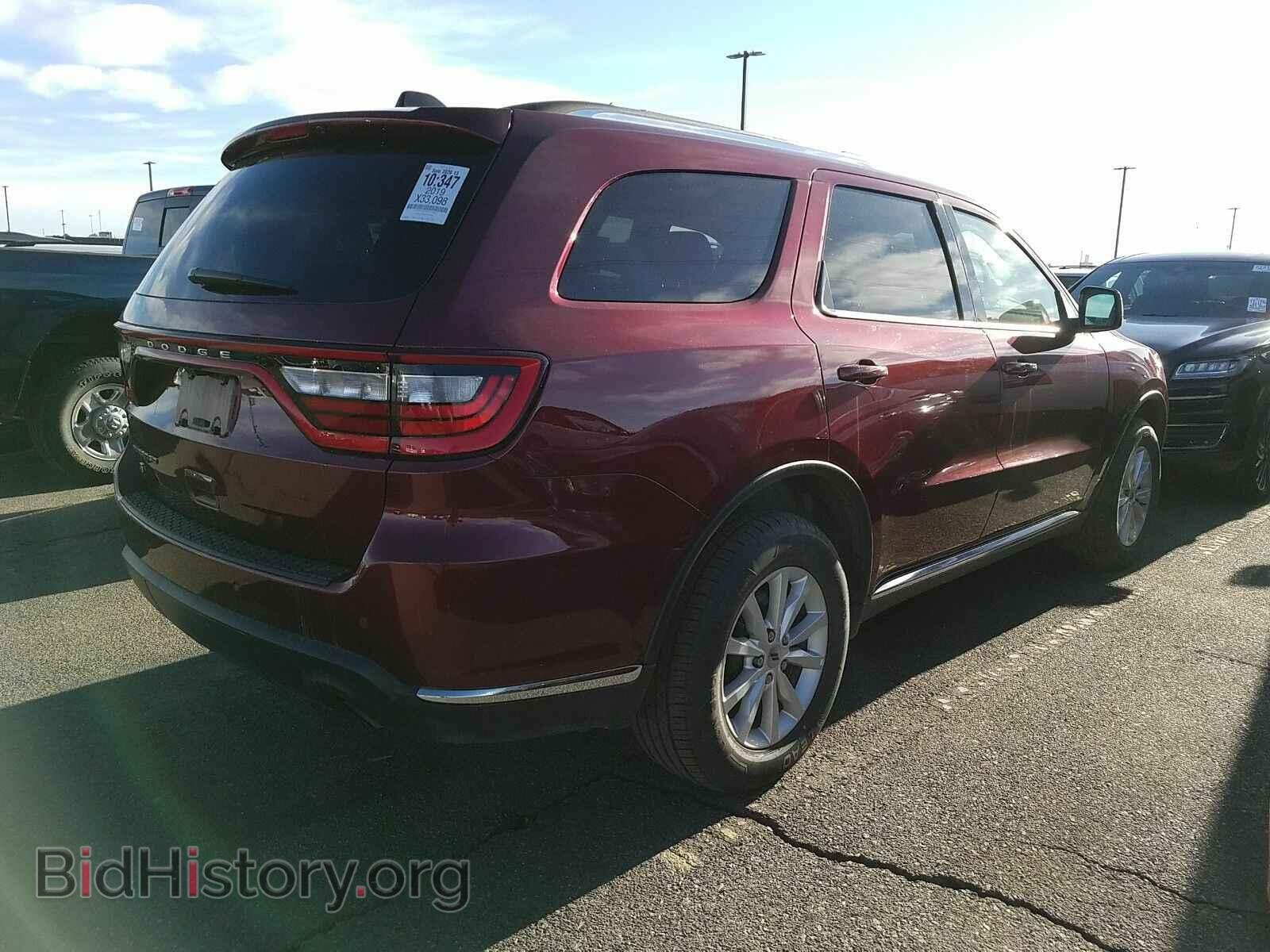 2019 Dodge Durango - VIN: 1C4RDJAG9KC575907 - Фото 2