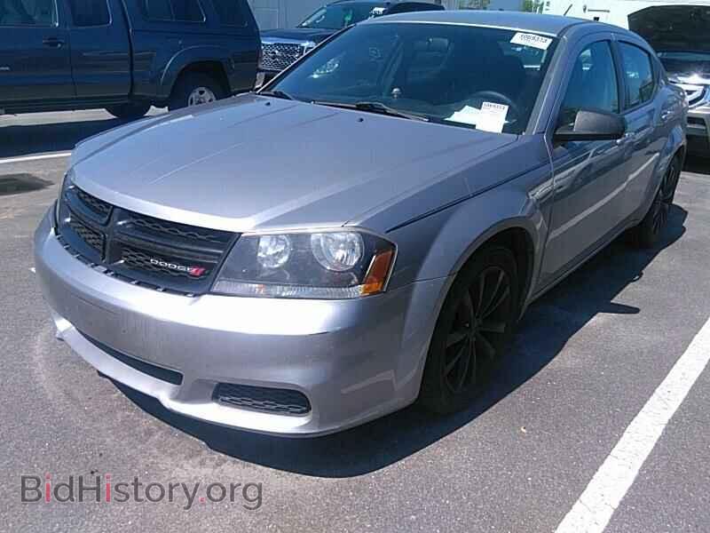 Фотография 1C3CDZAB4EN160144 - Dodge Avenger 2014
