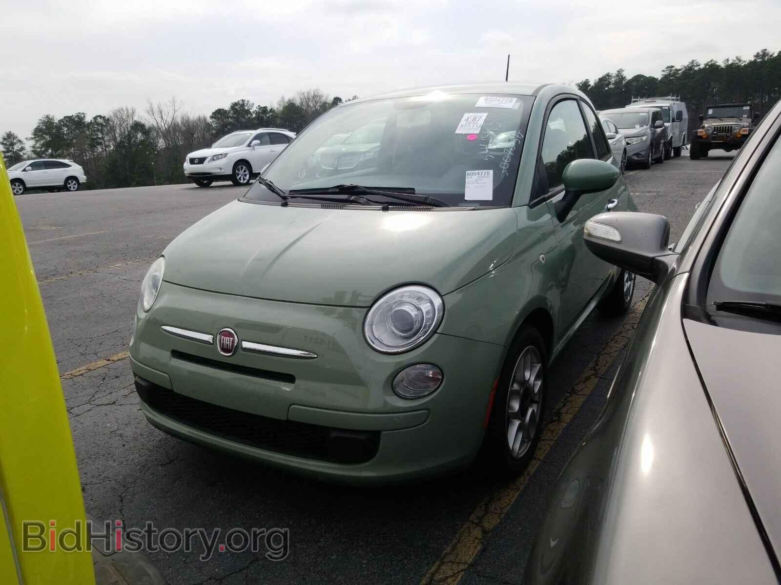 Фотография 3C3CFFAR0CT128357 - FIAT 500 2012