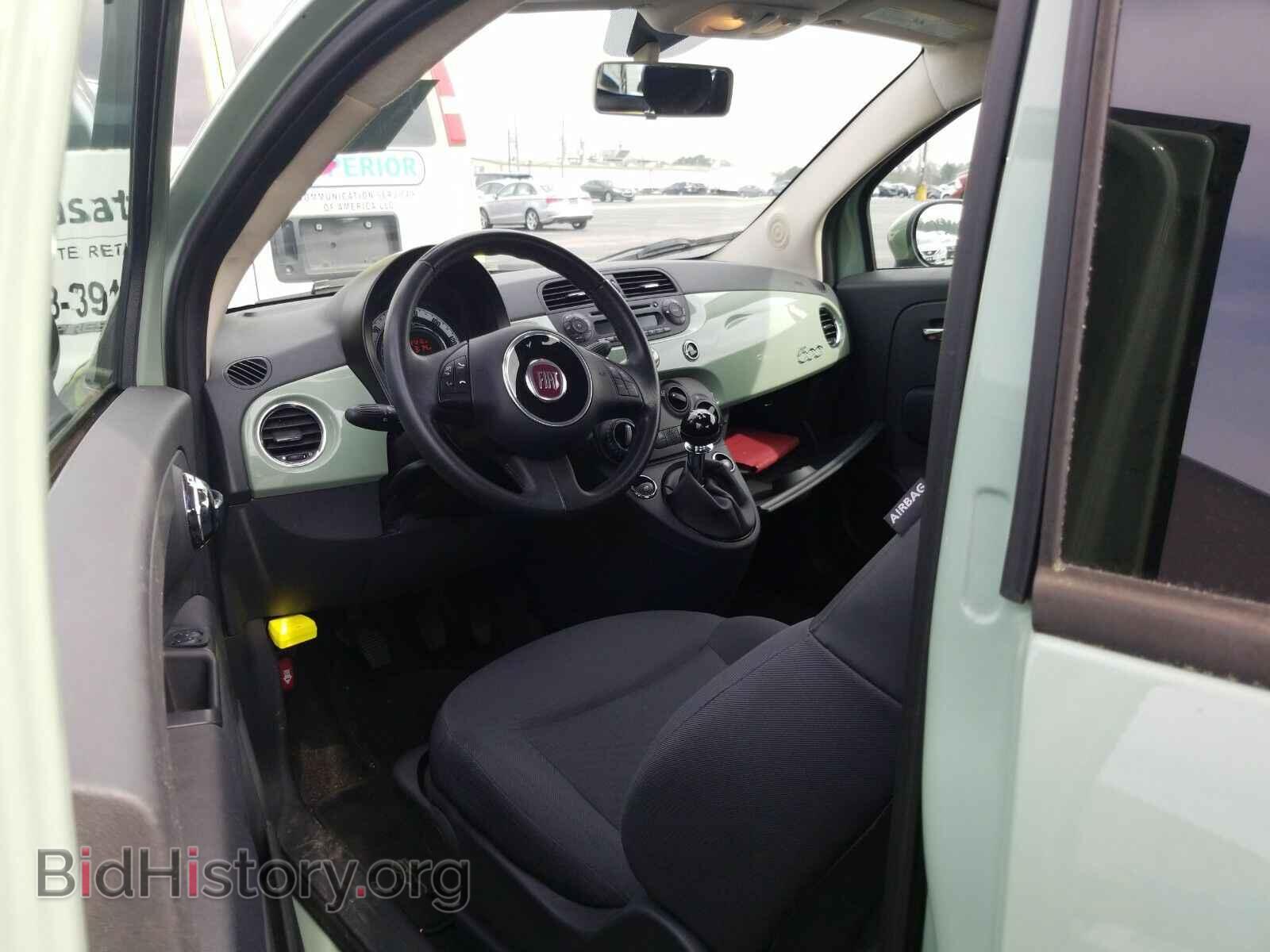 2012 FIAT 500 - VIN: 3C3CFFAR0CT128357 - Фото 3