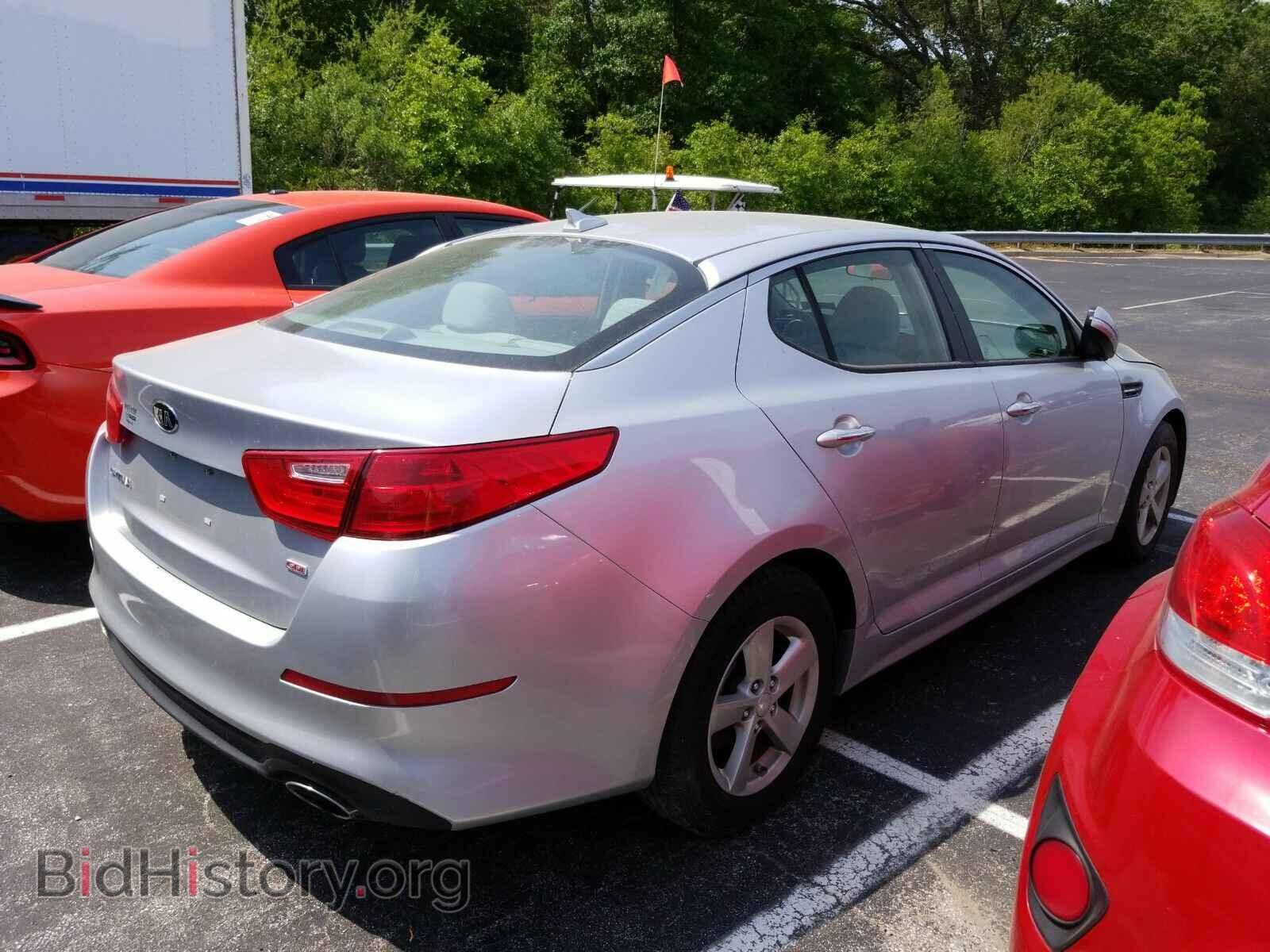 2015 Kia Optima - VIN: 5XXGM4A76FG488190 - Фото 2