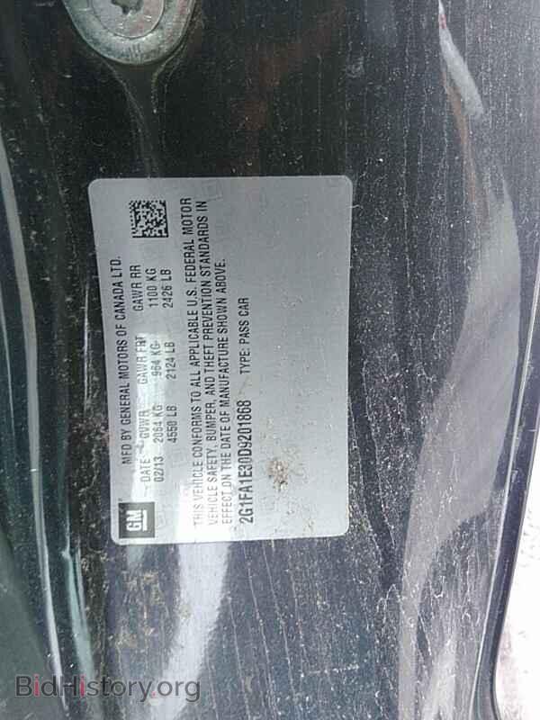 2013 Chevrolet Camaro - VIN: 2G1FA1E30D9201868 - Photo 6