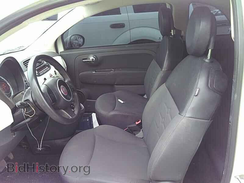 2012 FIAT 500 - VIN: 3C3CFFAR1CT124835 - Фото 3