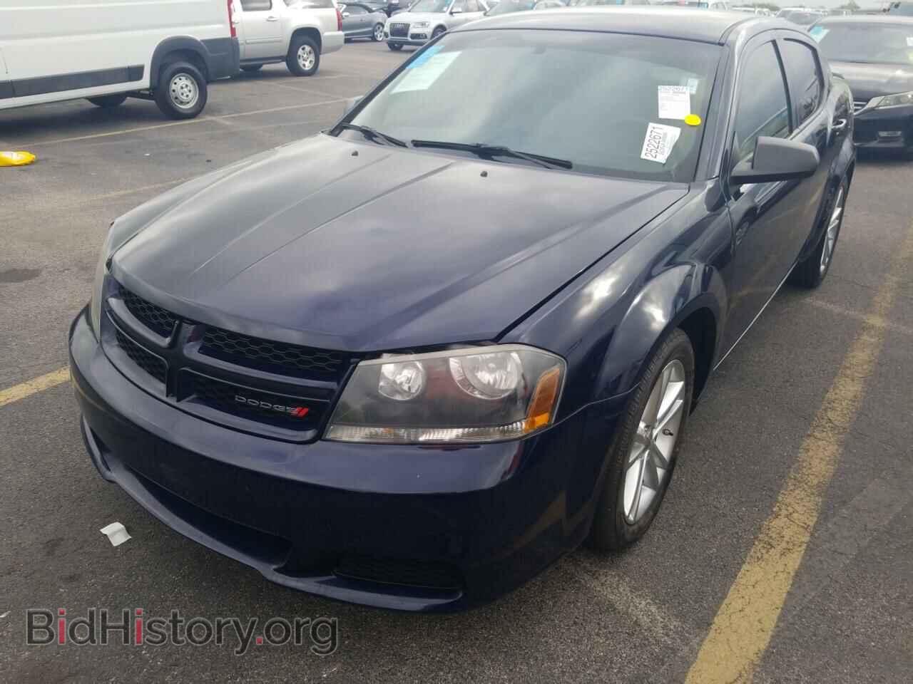 Фотография 1C3CDZAGXEN181429 - Dodge Avenger 2014