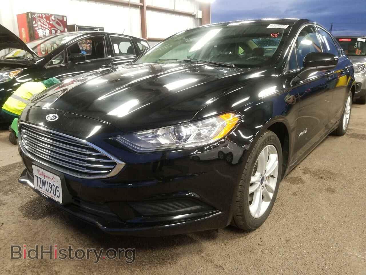 Photo 3FA6P0LU4JR139964 - Ford Fusion Hybrid 2018
