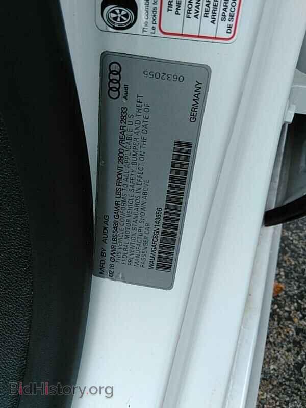 2016 Audi A7 - VIN: WAUWGAFC8GN143656 - Фото 6