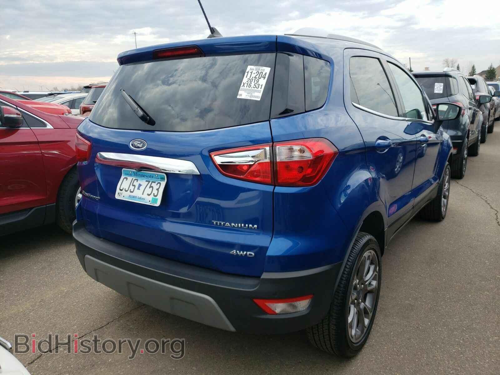 2019 Ford EcoSport - VIN: MAJ6S3KL5KC271141 - Фото 2