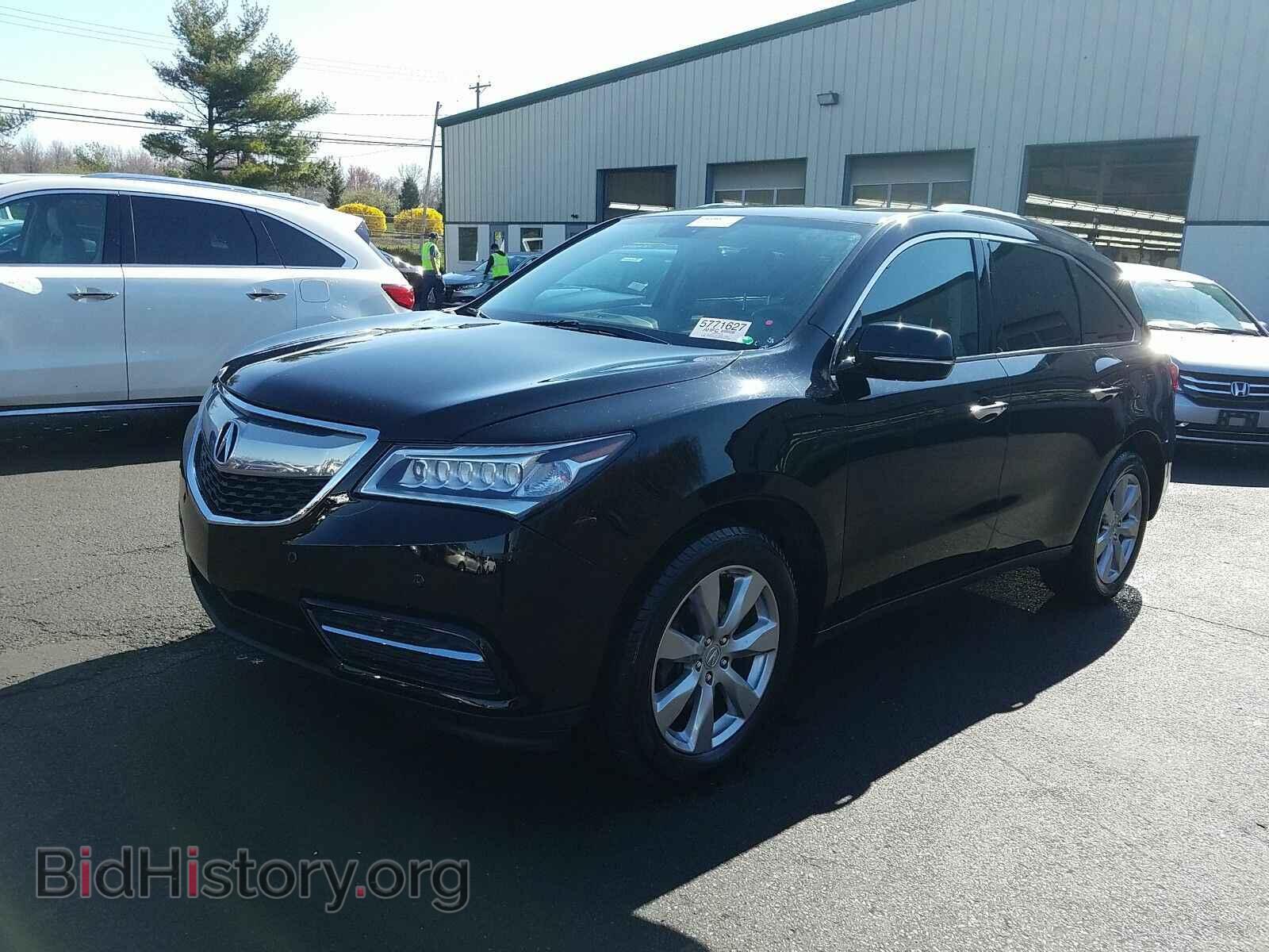 Фотография 5FRYD4H85EB050098 - Acura MDX 2014