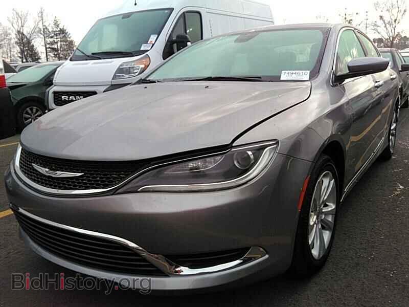 Фотография 1C3CCCAB7GN136388 - Chrysler 200 2016