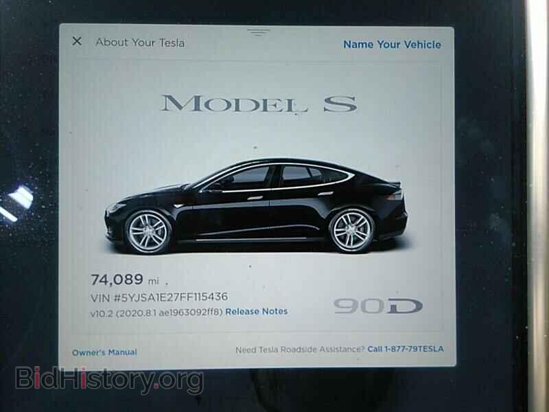 2015 Tesla Model S - VIN: 5YJSA1E27FF115436 - Фото 5